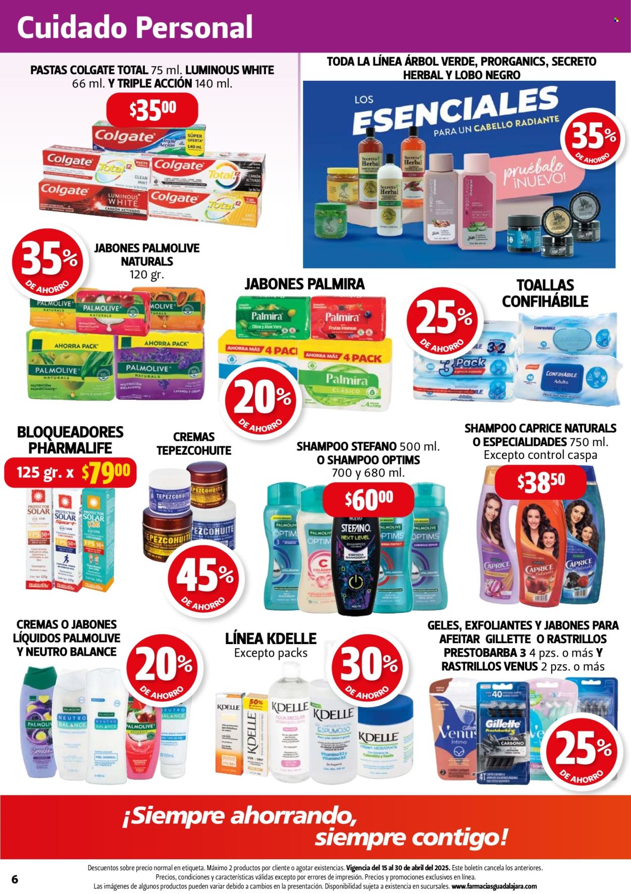 Catálogo Farmacias Guadalajara - 15.4.2025 - 30.4.2025. Página 6