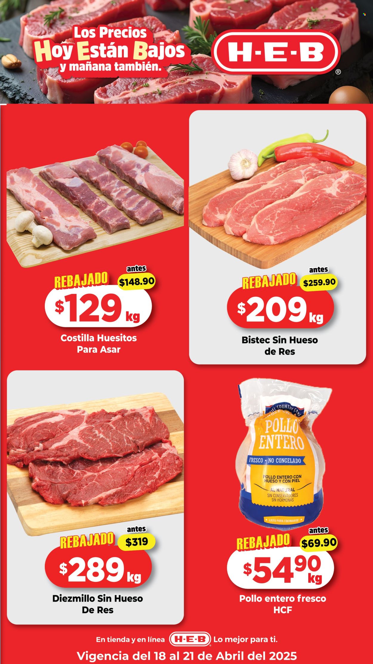 Catálogo H-E-B - 18.4.2025 - 21.4.2025. Página 3