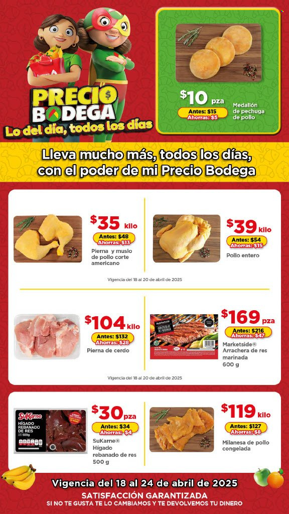 Catálogo Bodega Aurrerá - 18.4.2025 - 24.4.2025. Página 1