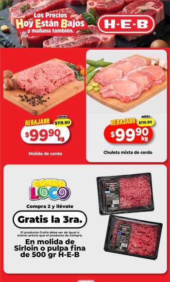Folleto actual H-E-B - 22.4.2025 - 24.4.2025.