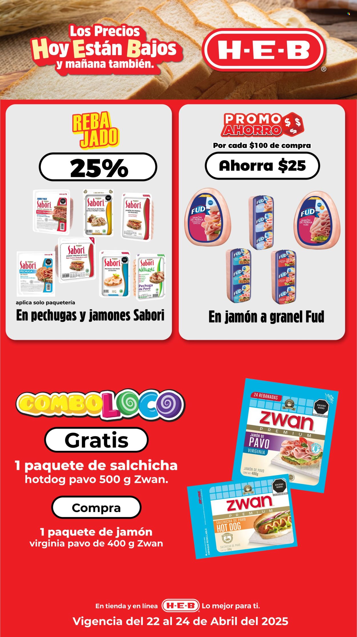Catálogo H-E-B - 22.4.2025 - 24.4.2025. Página 2