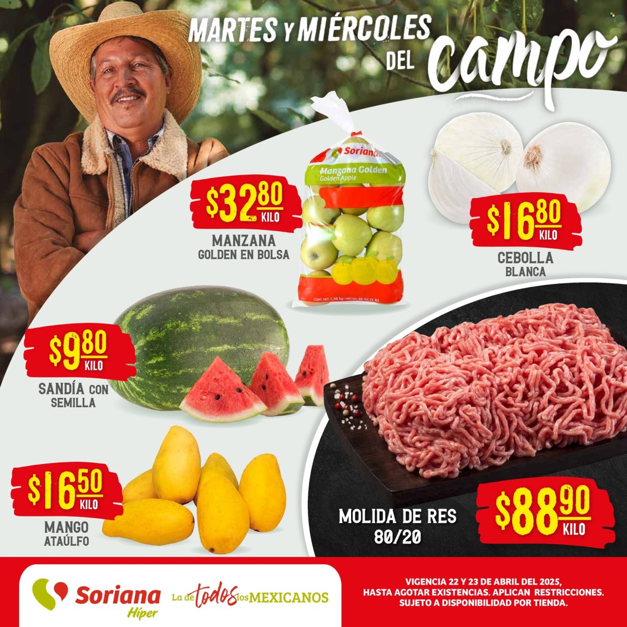 Catálogo Soriana Híper - 22.4.2025 - 23.4.2025. Página 1