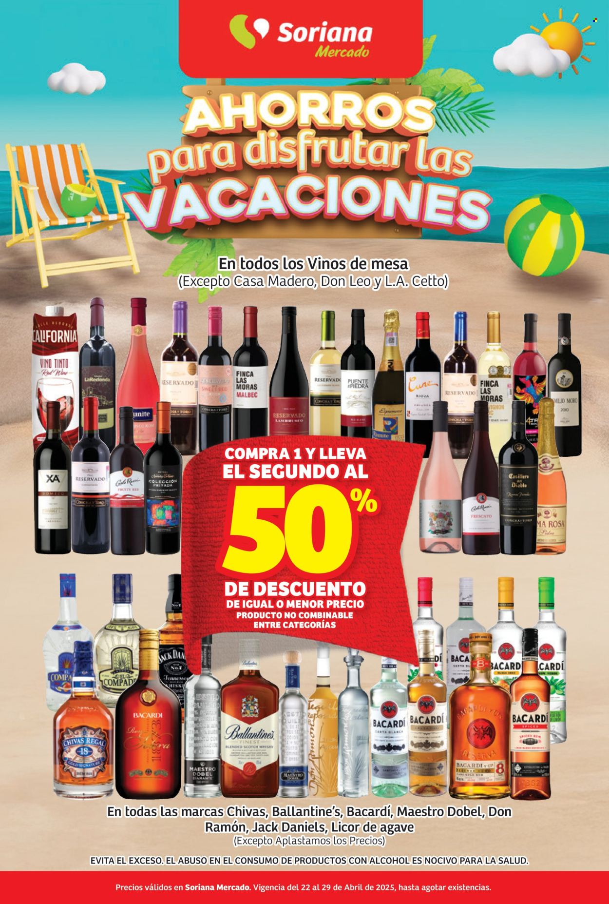 Catálogo Soriana Mercado - 22.4.2025 - 29.4.2025. Página 1