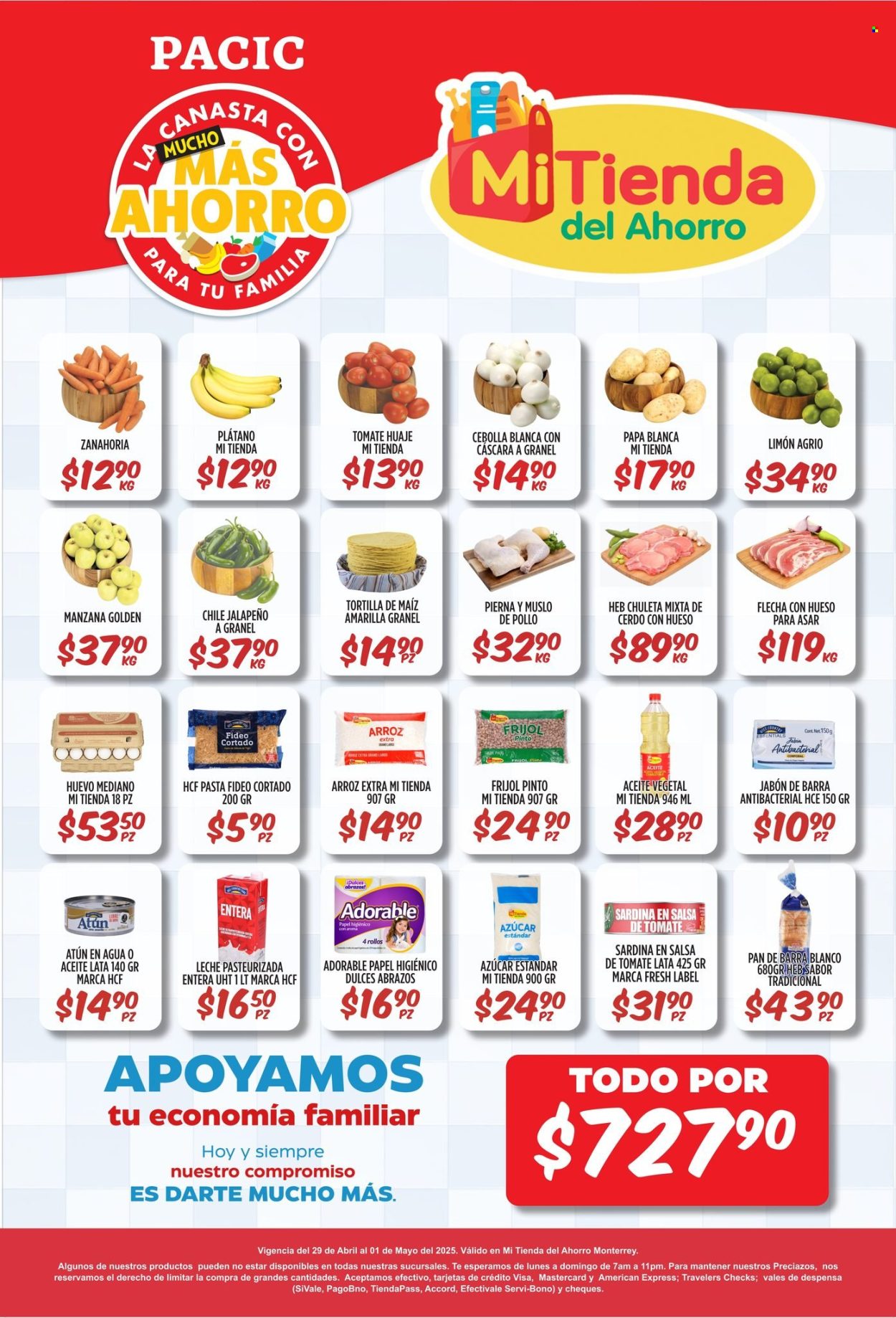 Catálogo Mi Tienda de Ahorro - 29.4.2025 - 1.5.2025. Página 1