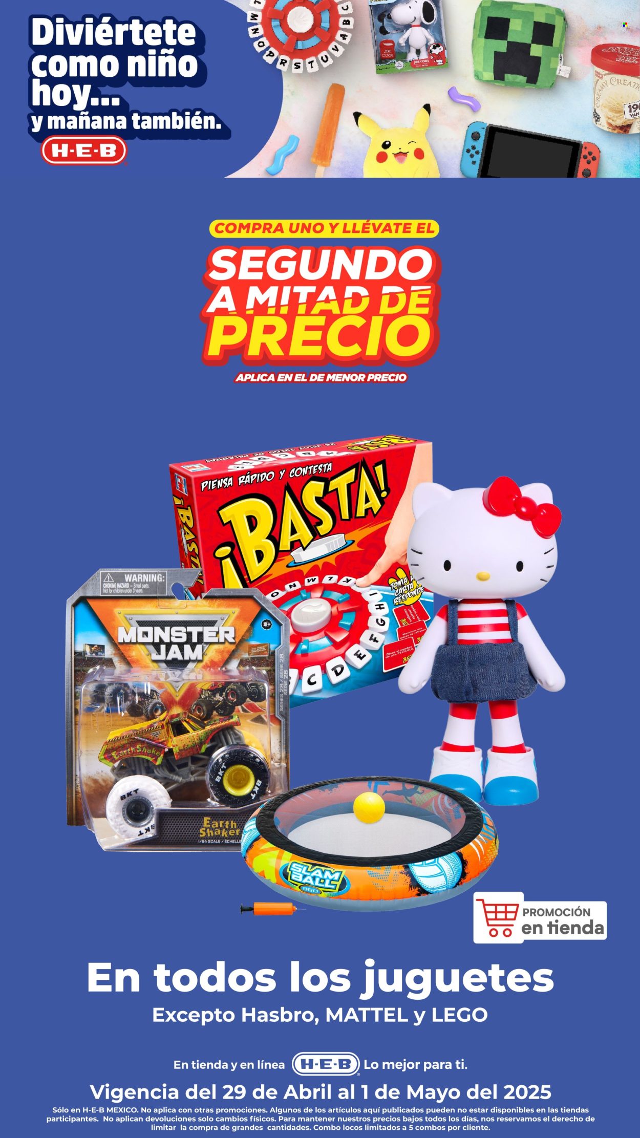 Catálogo H-E-B - 29.4.2025 - 1.5.2025. Página 1