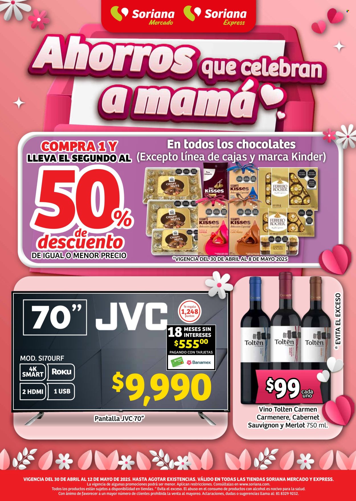 Catálogo Soriana - 30.4.2025 - 12.5.2025. Página 1