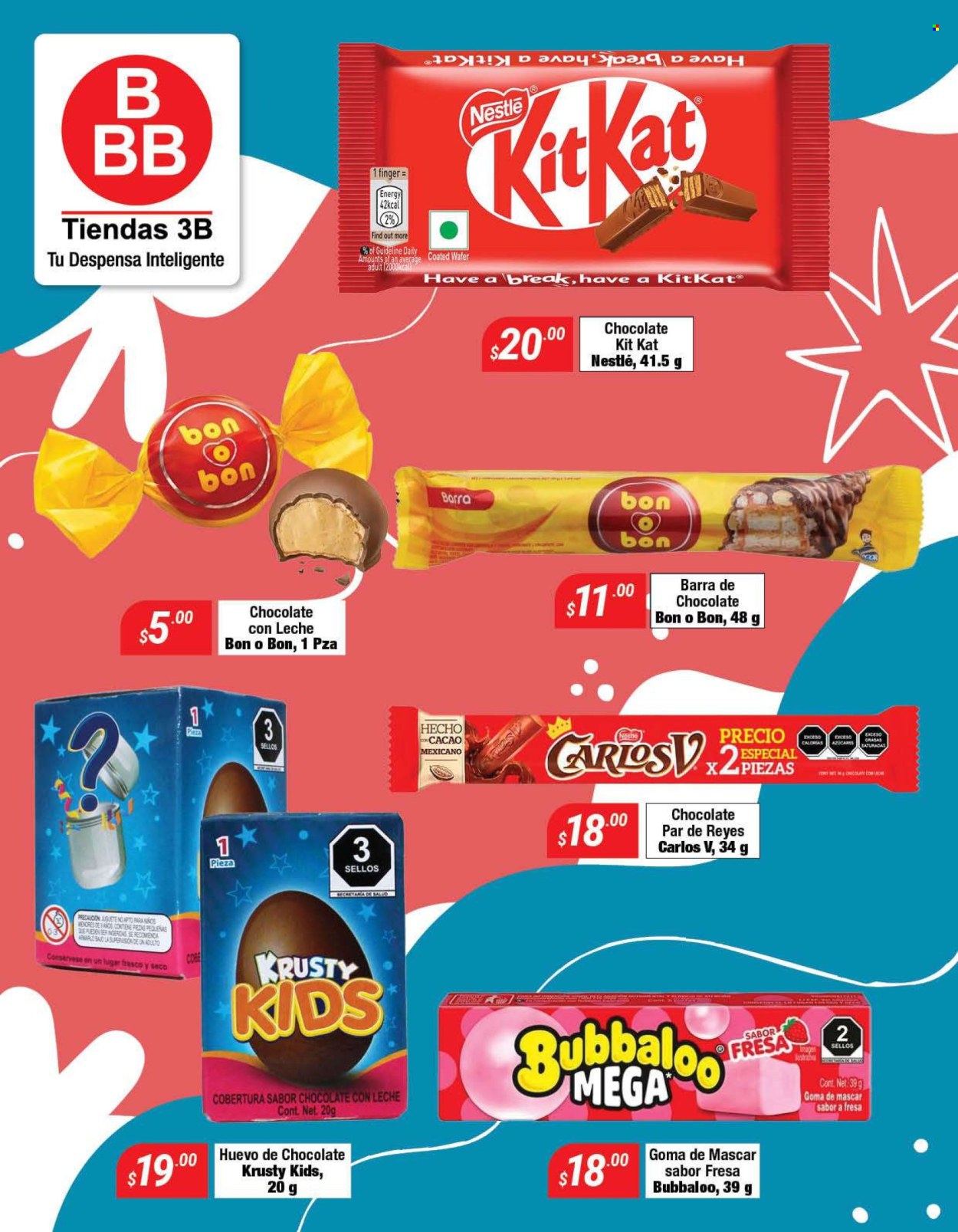 Catálogo Tiendas 3B - 16.4.2025 - 30.4.2025. Página 1