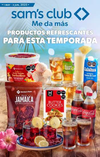 Folleto actual Sam's Club - 1.5.2025 - 3.6.2025.