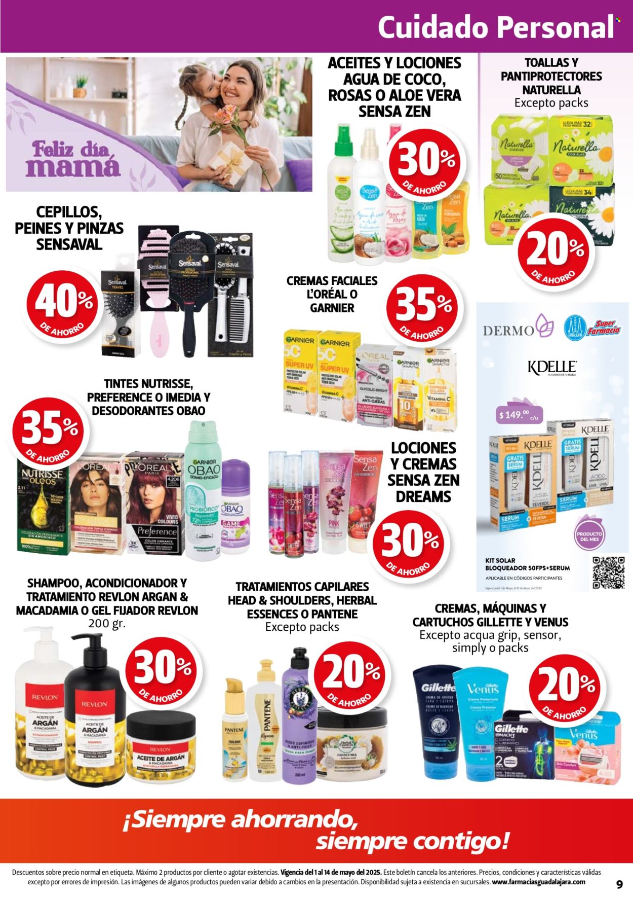 Catálogo Farmacias Guadalajara - 1.5.2025 - 14.5.2025. Página 9