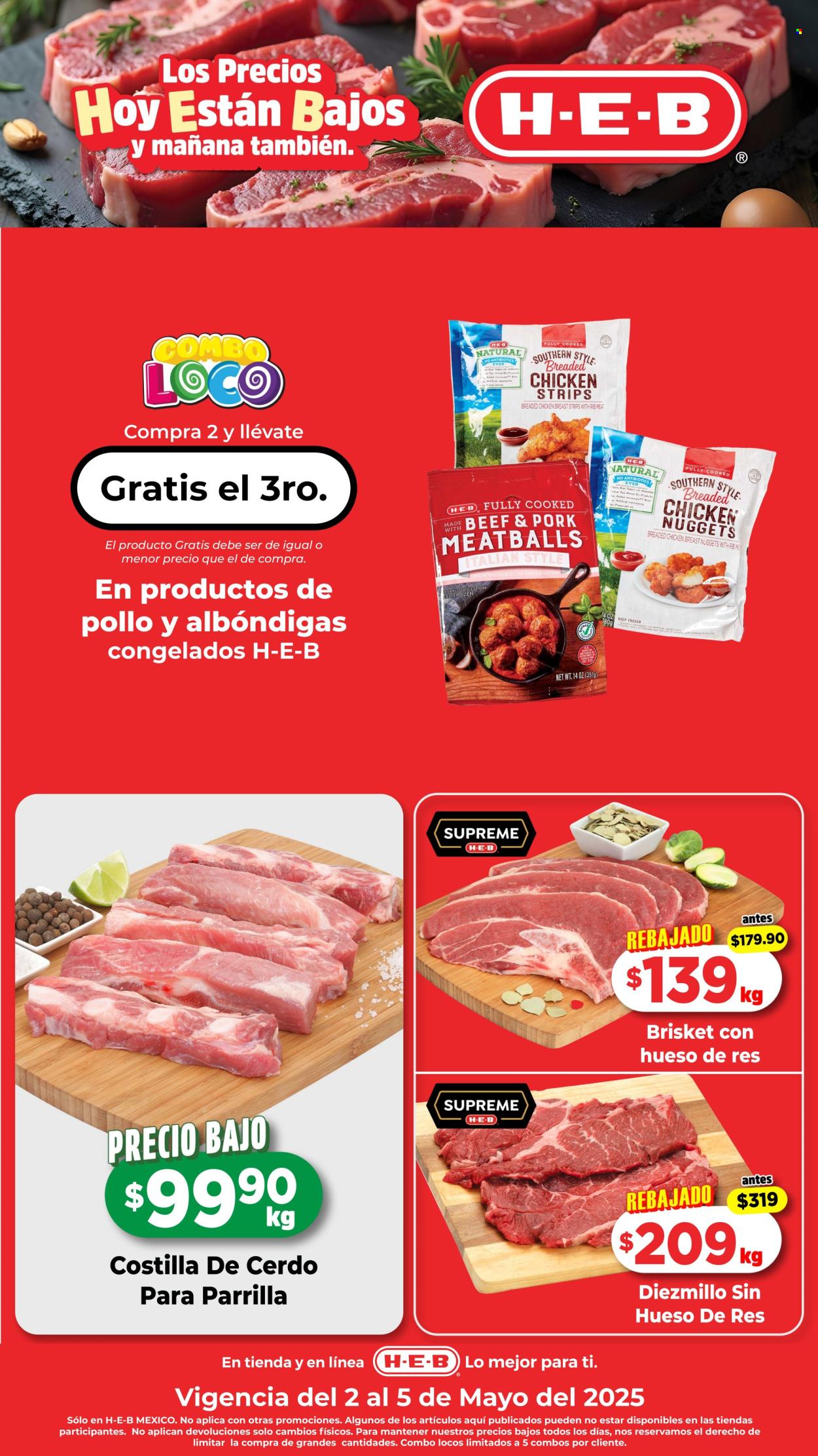 Catálogo H-E-B - 2.5.2025 - 5.5.2025. Página 1
