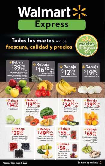 Folleto actual Walmart Express - 6.5.2025 - 6.5.2025.