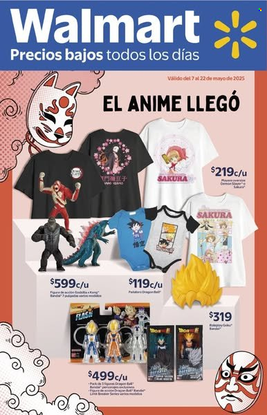 Catálogo Walmart - 7.5.2025 - 22.5.2025. Página 1