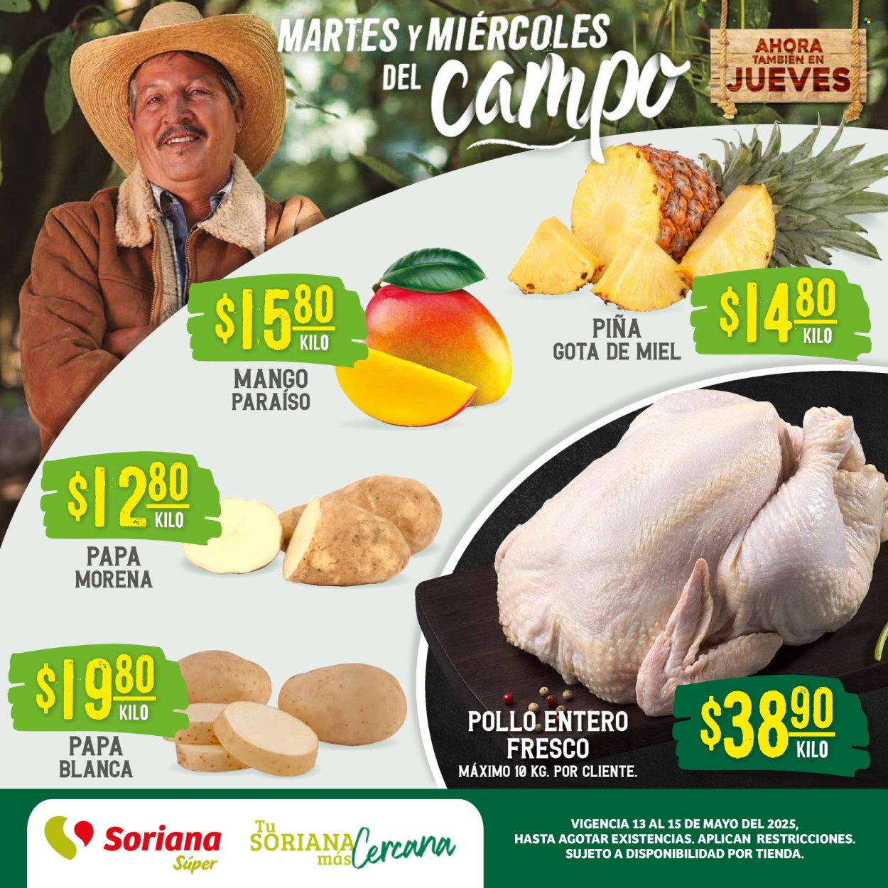 Catálogo Soriana Súper - 13.5.2025 - 15.5.2025. Página 1