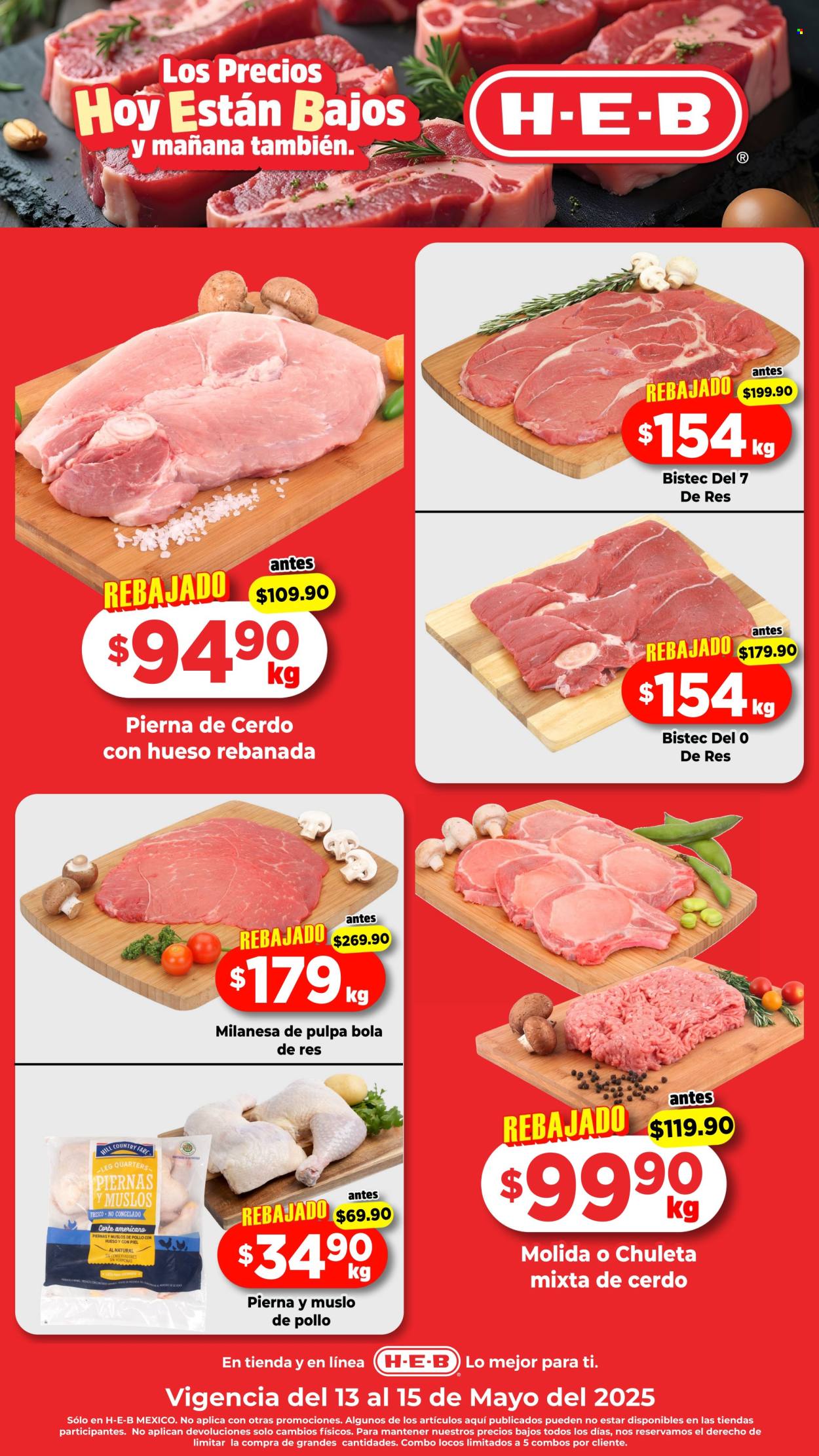 Catálogo H-E-B - 13.5.2025 - 15.5.2025. Página 1