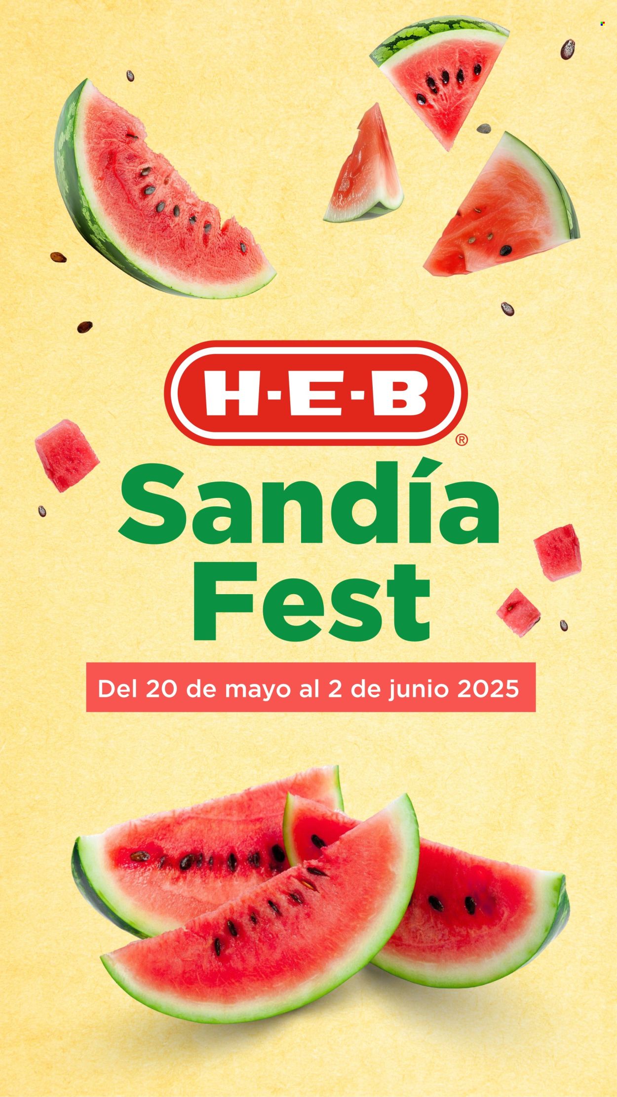 Catálogo H-E-B - 20.5.2025 - 2.6.2025. Página 1