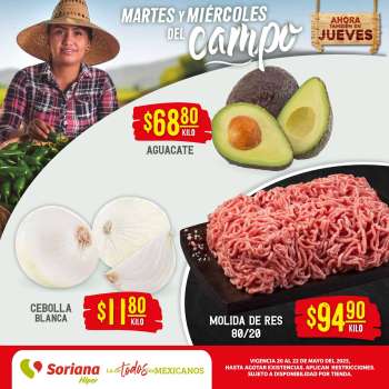 Folleto actual Soriana Híper - 20.5.2025 - 22.5.2025.