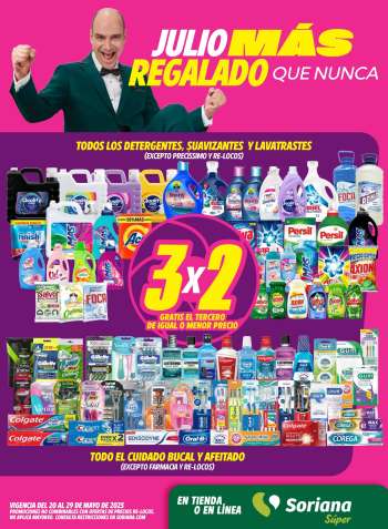 Folleto actual Soriana Súper - 20.5.2025 - 29.5.2025.