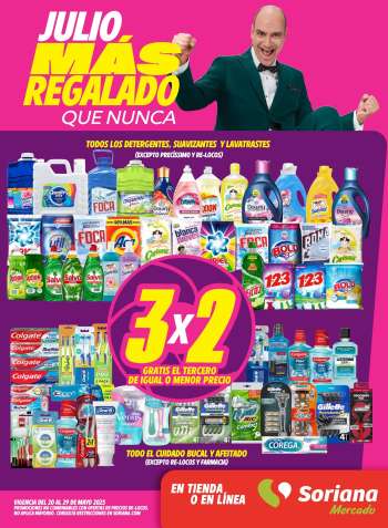 Folleto actual Soriana Mercado - 20.5.2025 - 29.5.2025.