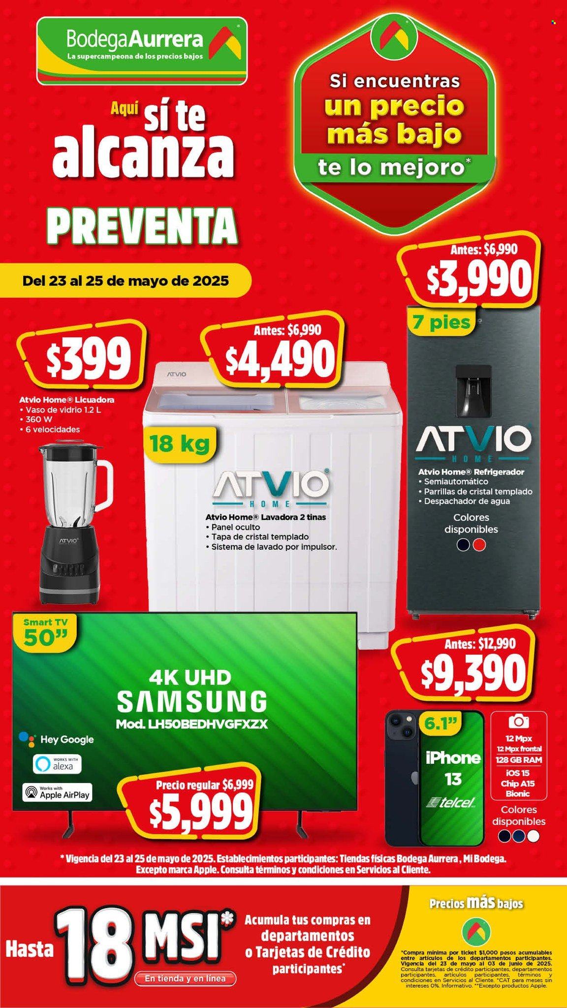 Catálogo Bodega Aurrerá - 23.5.2025 - 25.5.2025. Página 1