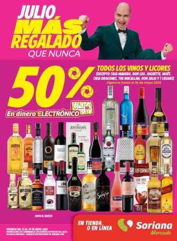 Folleto actual Soriana Mercado - 23.5.2025 - 29.5.2025.