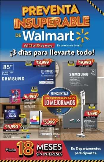 Folleto actual Walmart - 23.5.2025 - 25.5.2025.