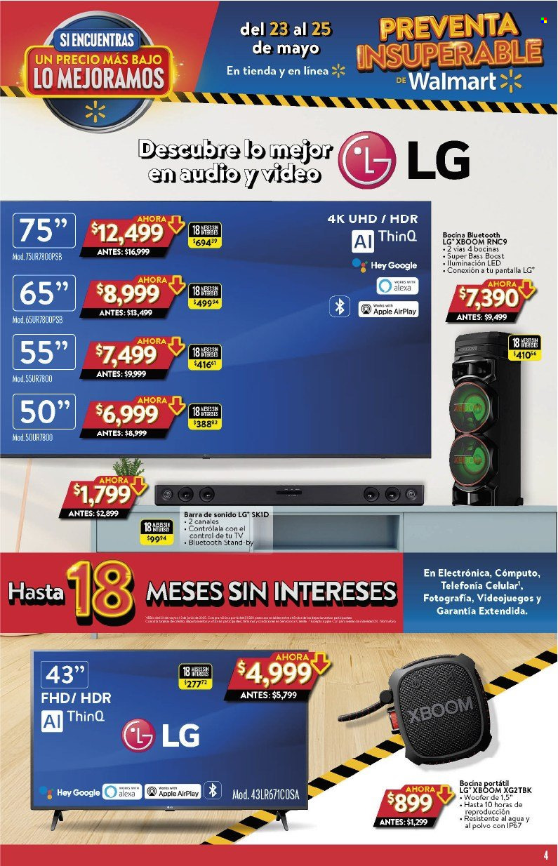 Catálogo Walmart - 23.5.2025 - 25.5.2025. Página 4