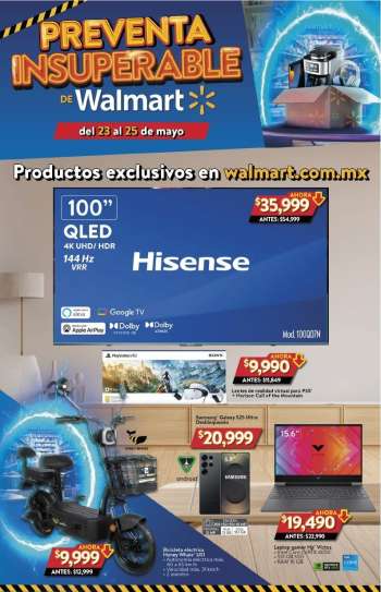 Folleto actual Walmart - 23.5.2025 - 25.5.2025.