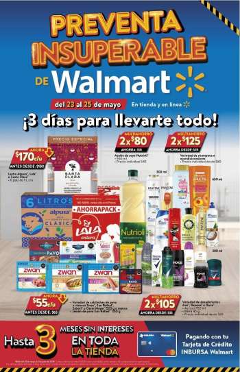 Folleto actual Walmart - 23.5.2025 - 25.5.2025.