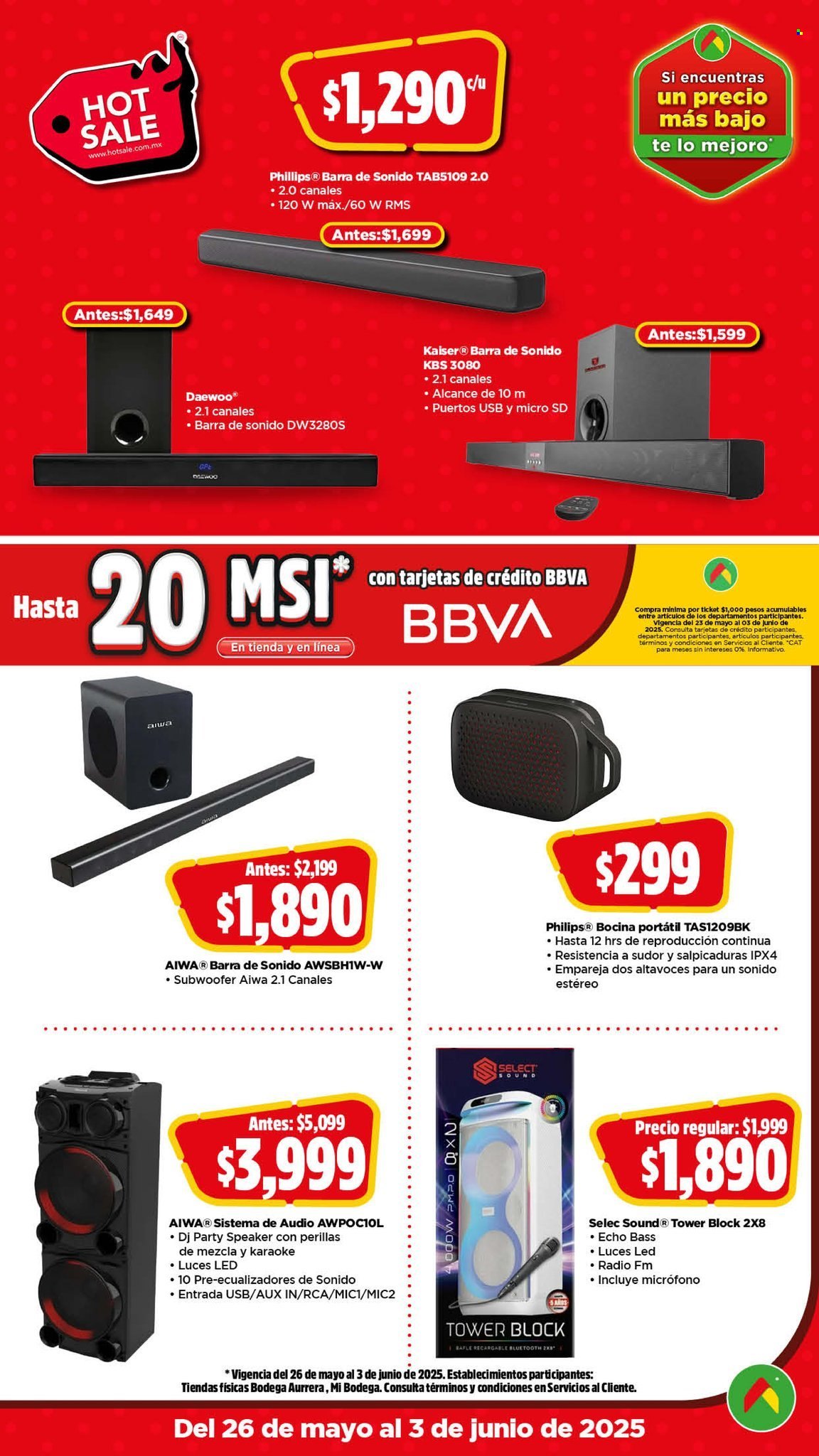 Catálogo Bodega Aurrerá - 26.5.2025 - 3.6.2025. Página 14