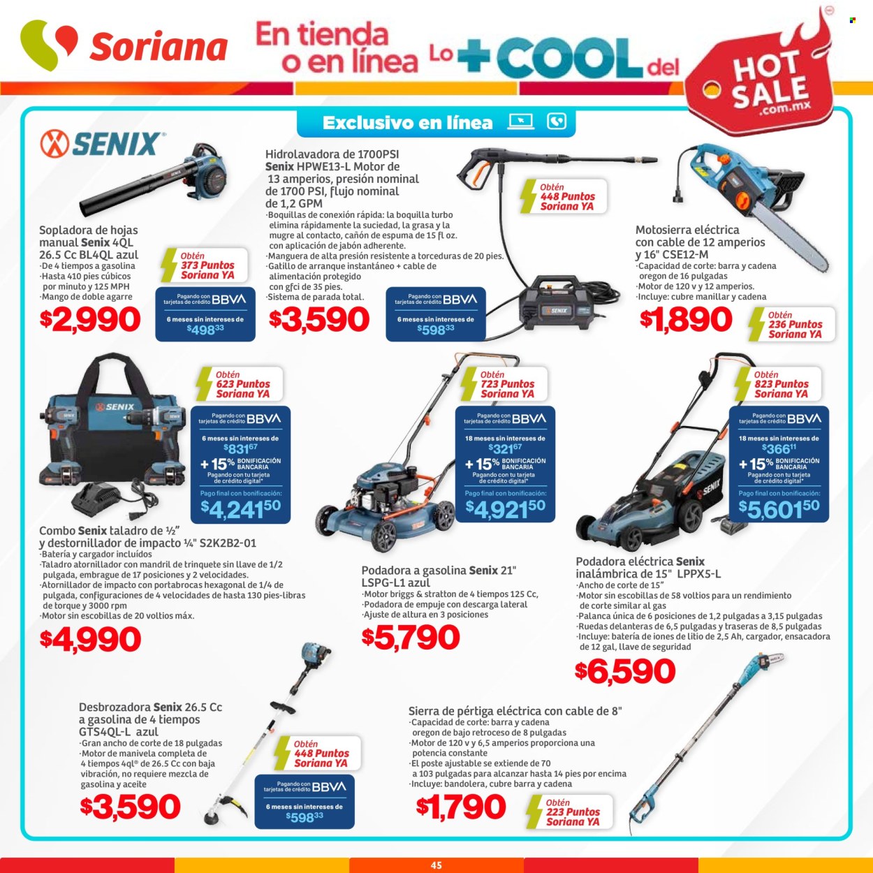 Catálogo Soriana Híper - 26.5.2025 - 3.6.2025. Página 45