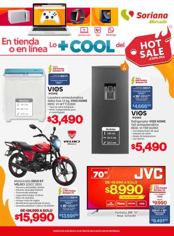 Folleto actual Soriana Mercado - 26.5.2025 - 3.6.2025.