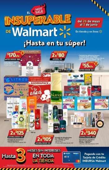 Folleto actual Walmart - 26.5.2025 - 3.6.2025.
