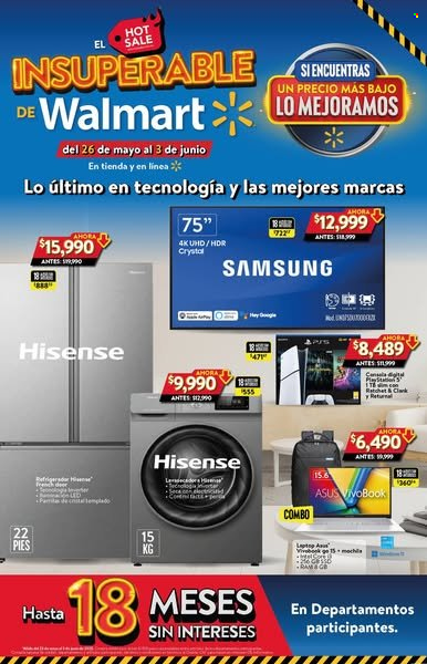 Catálogo Walmart - 26.5.2025 - 3.6.2025. Página 1