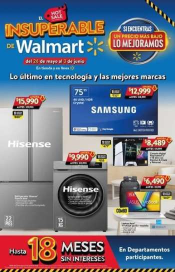 Folleto actual Walmart - 26.5.2025 - 3.6.2025.