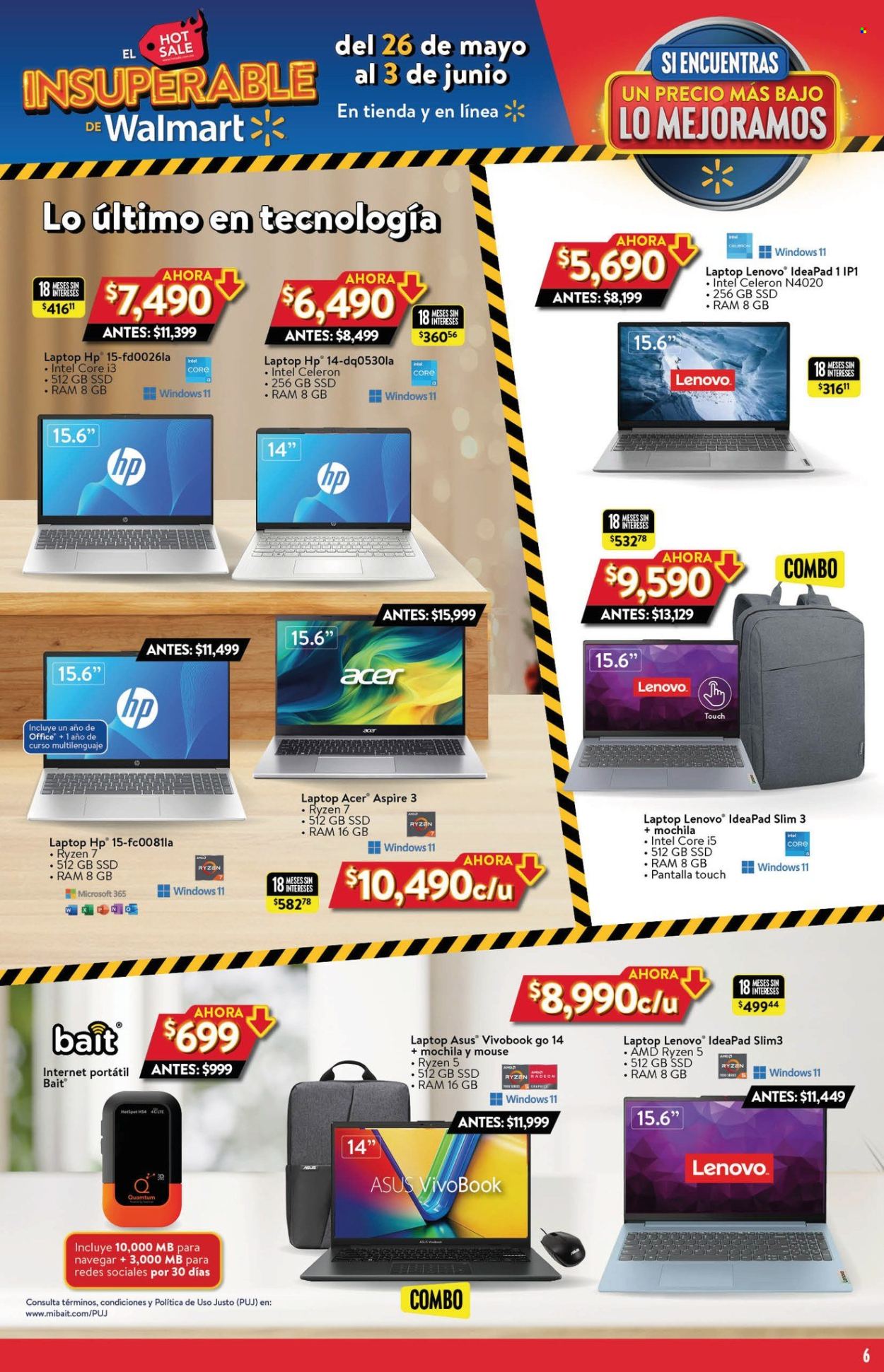 Catálogo Walmart - 26.5.2025 - 3.6.2025. Página 6