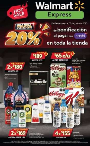 Folleto actual Walmart Express - 26.5.2025 - 3.6.2025.