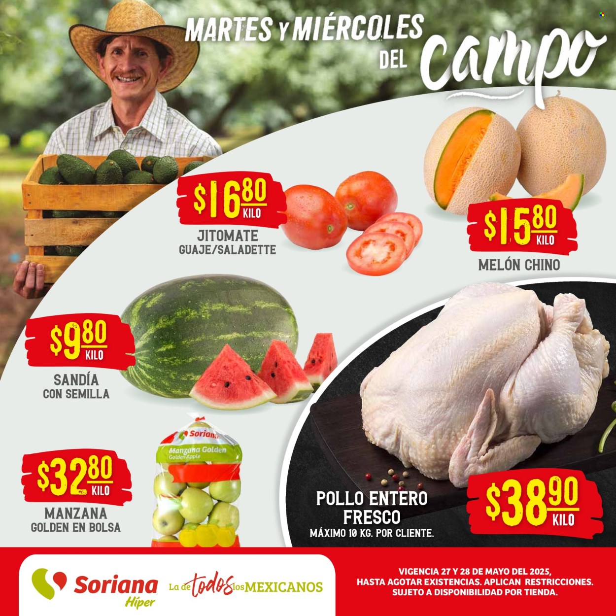 Catálogo Soriana Híper - 27.5.2025 - 28.5.2025. Página 1