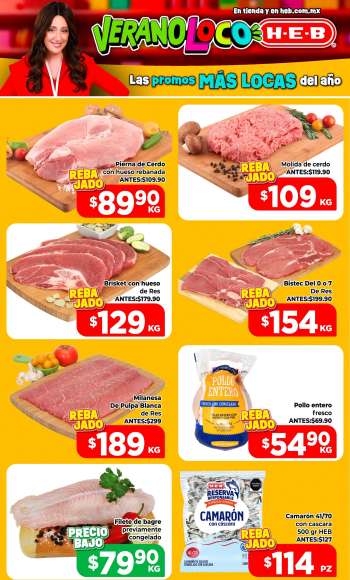 Folleto actual H-E-B - 27.5.2025 - 29.5.2025.