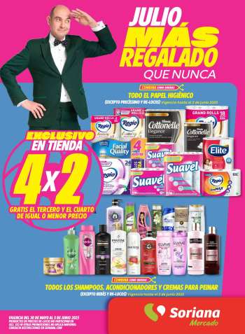 Folleto actual Soriana Mercado - 30.5.2025 - 5.6.2025.
