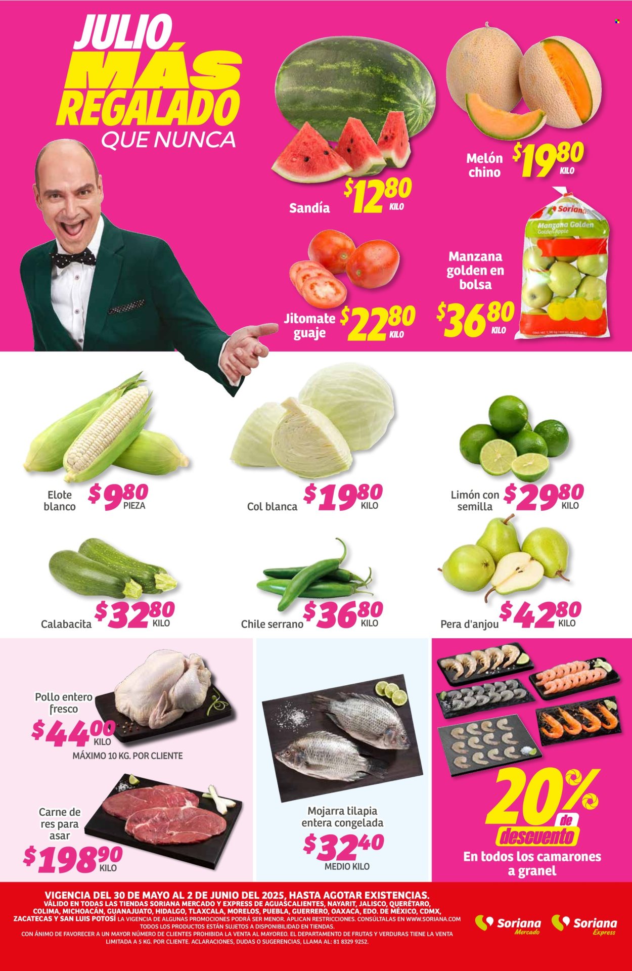 Catálogo Soriana - 30.5.2025 - 2.6.2025. Página 1