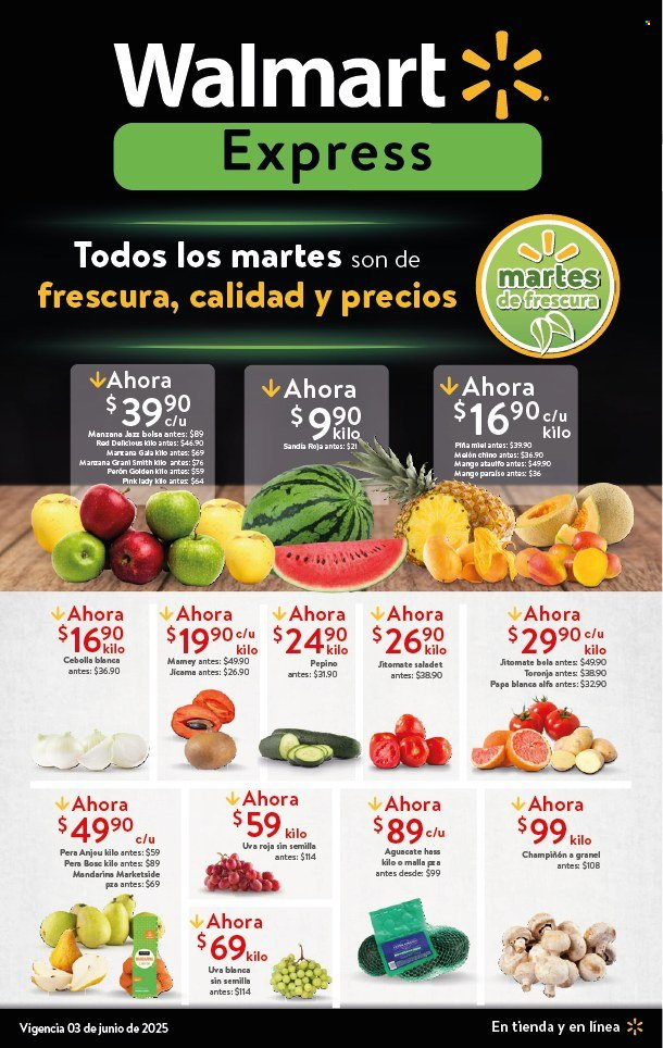 Catálogo Walmart Express - 3.6.2025 - 3.6.2025. Página 1