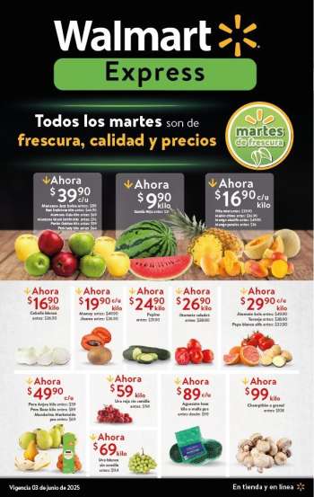 Folleto actual Walmart Express - 3.6.2025 - 3.6.2025.