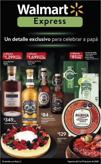 Folleto actual Walmart Express - 5.6.2025 - 15.6.2025.