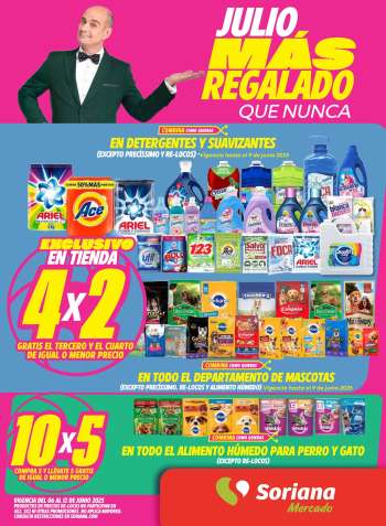 Folleto actual Soriana Mercado - 6.6.2025 - 12.6.2025.