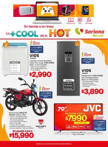 Folleto actual Soriana Mercado - 6.6.2025 - 8.6.2025.