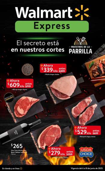Folleto actual Walmart Express - 6.6.2025 - 8.6.2025.