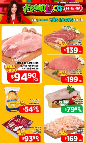 Folleto actual H-E-B - 10.6.2025 - 12.6.2025.
