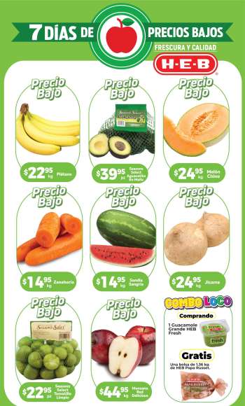 Folleto actual H-E-B - 10.6.2025 - 16.6.2025.