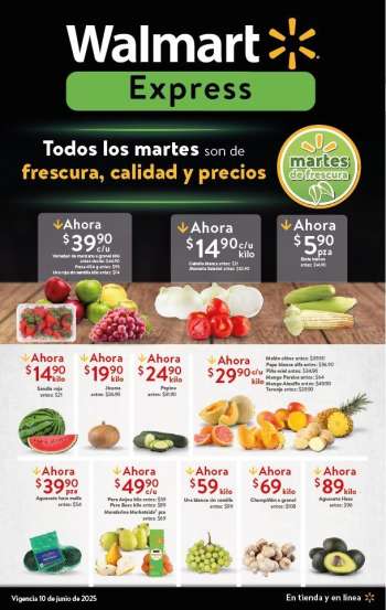Folleto actual Walmart Express - 10.6.2025 - 10.6.2025.