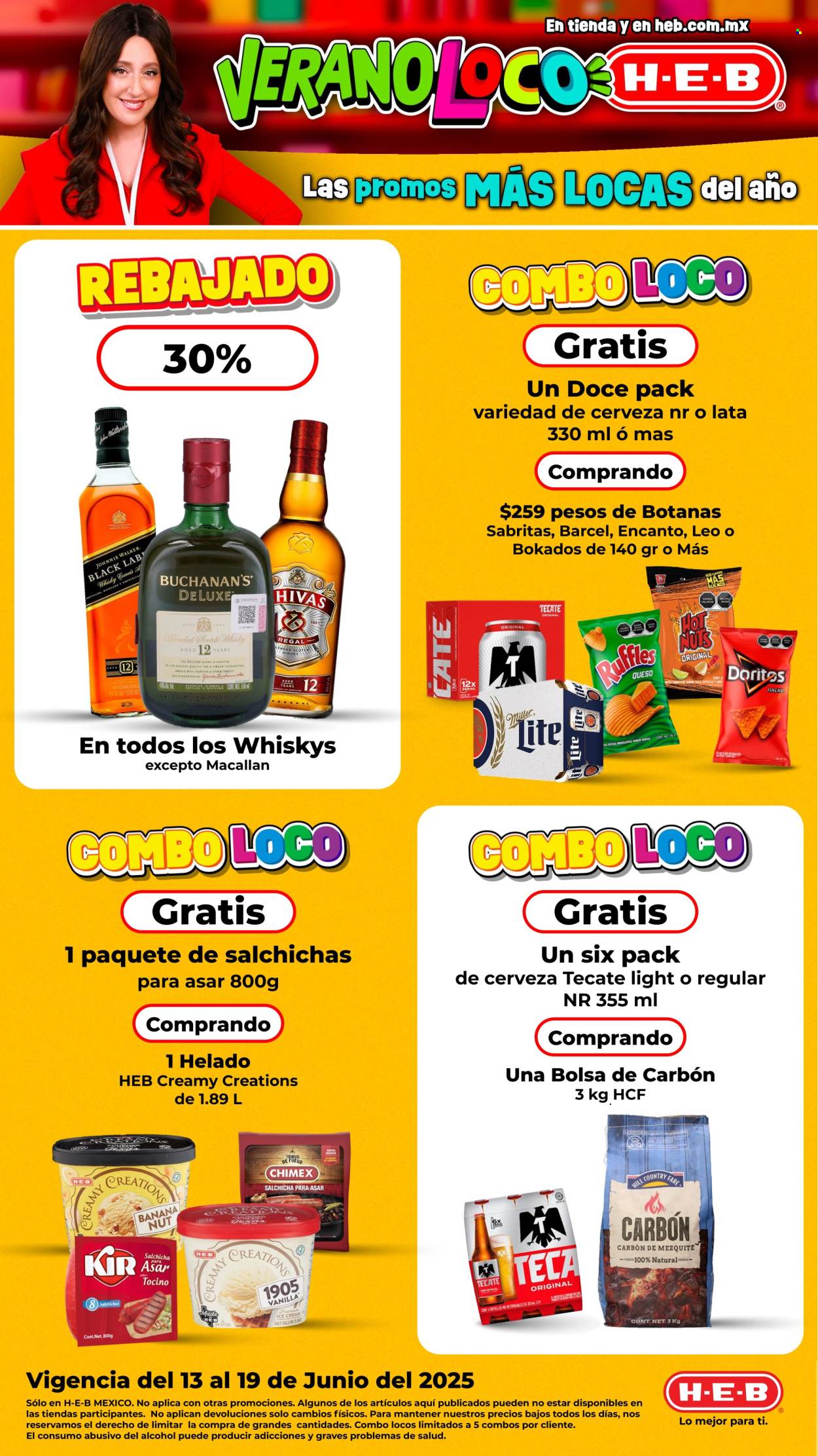 Catálogo H-E-B - 13.6.2025 - 19.6.2025. Página 1
